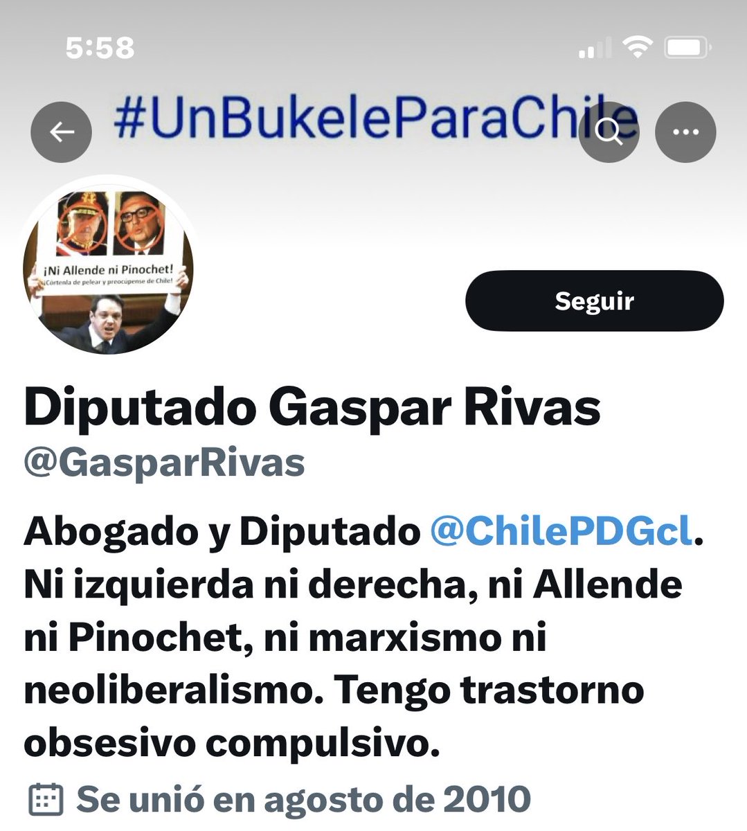 Zara_WF's tweet photo. Quiere un Bukele para Chile y vota por una comunista.
@GasparRivas eres una real mierda https://t.co/nDupfZuWXN