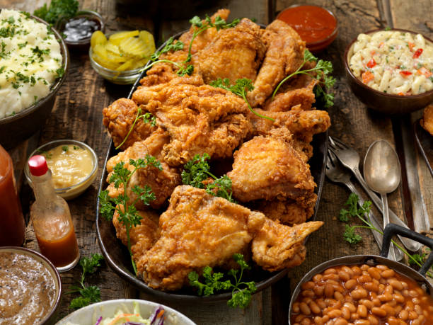 NowlanAnn's tweet photo. Craving for some fried chicken and mashed potatoes? J&amp;S Fresh Kitchen and Catering has got you covered! Check out our delicious menu and place your order today at https://t.co/VCE61beDbt. https://t.co/eAuM7PBztE