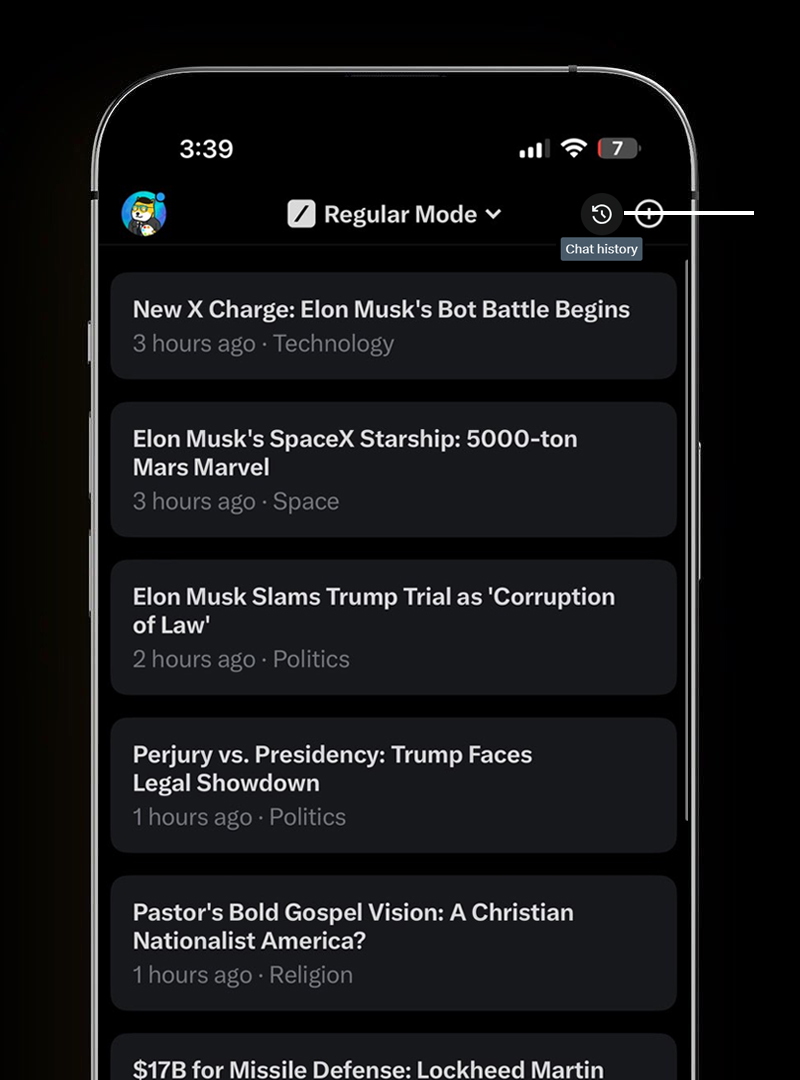 X will soon let you see your chat history in Grok

via <a href="/nima_owji/">Nima Owji</a>