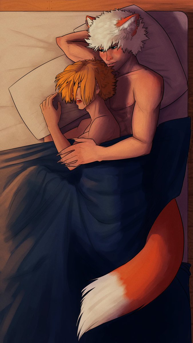 💗BNHA
💗Touya Todoroki / Denki Kaminari
💗Made for the <a href="/rarepairsbang/">Rarest of Them All | Round 3 Reverse Bang</a>
💗Fic by <a href="/vellichor999/">Vellichor ~Commissions Open~</a> 
💗First Times, Angst, Portal Fantasy, Kitsune Hybrid
#BNHARarePairsBang #BaconBolt #DabiKami