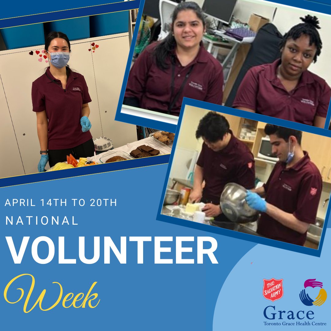 Happy National Volunteer Week! We extend our #Gratitude to all of the volunteers at The Grace who dedicate their time and energy to make a difference in our community and in the lives of our patients. #NationalVolunteerWeek #CommunityHeroes #OHA