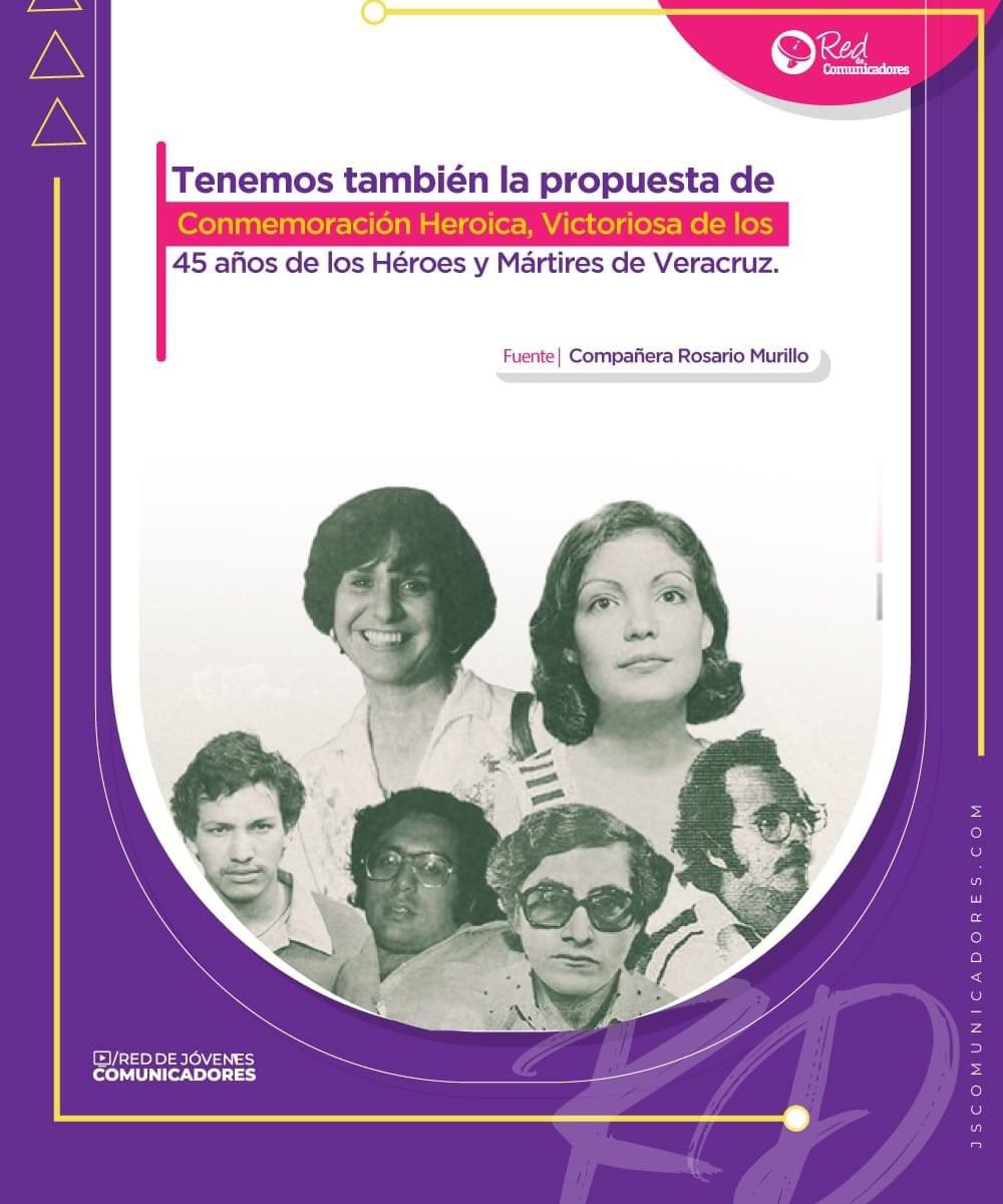 🔰 Principales anuncios de la Vicepresidenta, Cra. Rosario Murillo en su comunicación del mediodía. 

#4519LaPatriaLaRevolucion 
#AbrilMilVecesVictorioso 
#SomosRed