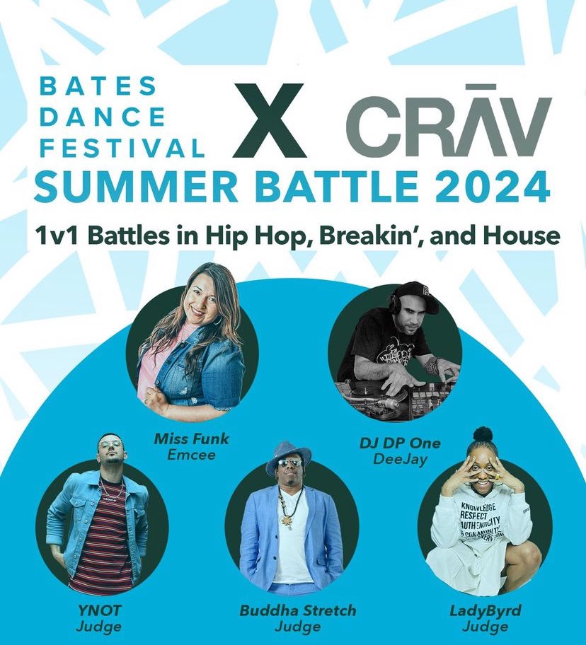 BatesDanceFest's tweet photo. We’re hosting our first-ever BDF X CRĀV Summer Battle this summer and we can’t WAIT. 🔥 Who’s looking to 1v1 battle this summer? 

⬇️
https://t.co/YoQ9ja3Dtq https://t.co/rqoTqoeLvK