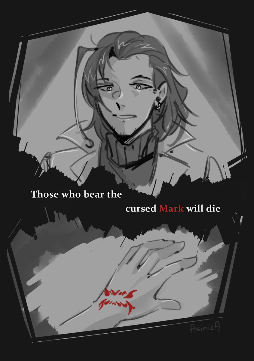 silently wishing on the day Shinri plays Death Mark 😭 (perms would be hard to get bc of the ecchi and gore, but the hope and brainworms will always be w/ me) Shinri is so MC coded, too. Coffee addict empathetic spirit detectives, let's gooo #JosuijiArt #DeathMark #死印