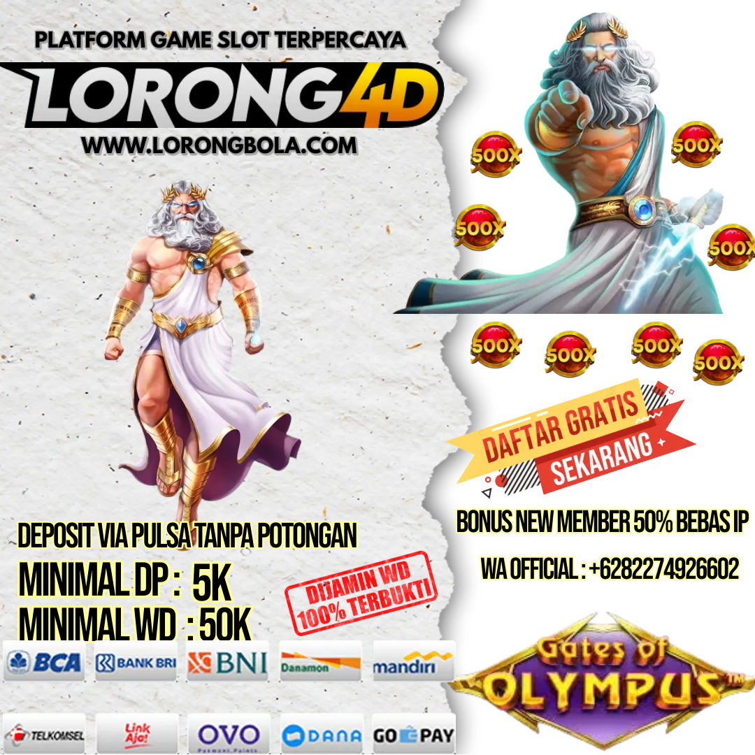 Lorong4d's tweet photo. Platform Game Slot Terpercaya Hanya Di Lorong4D ! 

Daftar &amp; Claim Kemenangannya hanya di LINK GACOR : https://t.co/bC4JdZ5Rol 
WA OFFICIAL : +6282274926602

#lorong4d #slotgame #maxwin #gacor #zeus #x500 https://t.co/YVKUhx1HNk