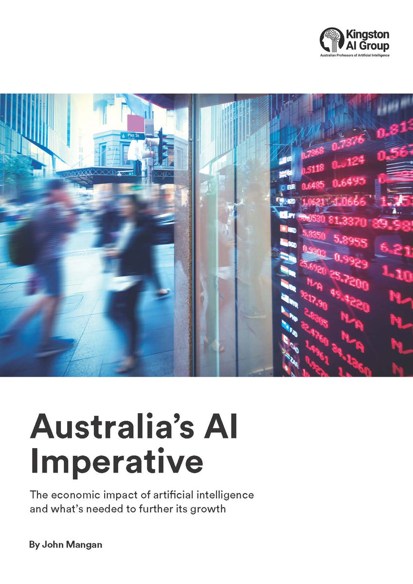 Greater utilisation of AI could bring $200 billion a year to Australia's economy and 150k new jobs — according to a new report published today.

Read more: bit.ly/447tsd5