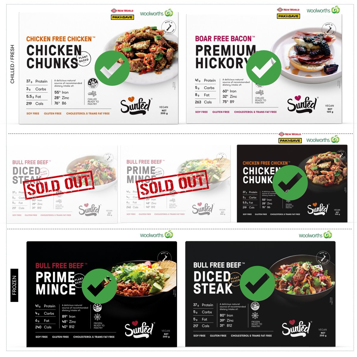 *STOCK UPDATE*
Sunfed Mince chilled/fresh one is also gone 🧡