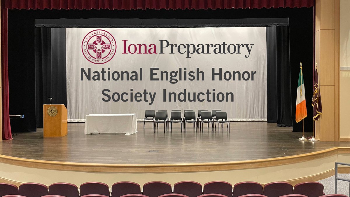 In under half an hour, we will induct another 91 members into the National English Honor Society chapter founded by Ms. Morgan Falvey that has helped create literacy programs at our Lower School, hosted a book drive and promoted #OneBookOneSchool. 👀 Live: youtu.be/EImyIKORhtU