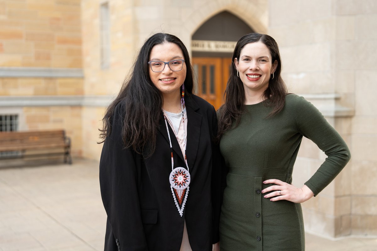 Dr. Jennifer Monroe McCutchen researches gunpowder's impact on the Creek Confederacy, a significant Indigenous nation in the southeastern U.S. Cheyene Bialke, a student of Indigenous descent, spoke with Dr. McCutchen to learn more. Learn more here: news.stthomas.edu/bringing-nativ…