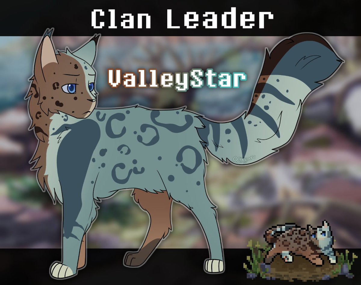 OEXkaru's tweet photo. Not too sure of what I think about this design but I think it’s decent haha
I tried a new quick shading style, might use it for simple art pieces now
#clangen #warriorcats https://t.co/Cap3fNyImu