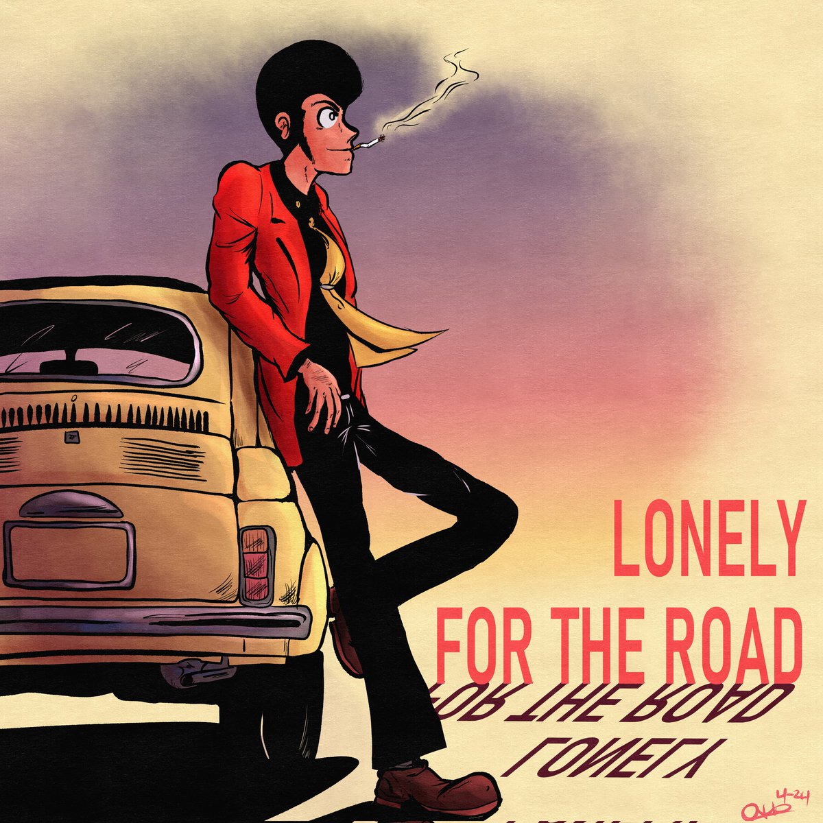 I love making these fake album cover things.

#lupiniii #lupinthethird #ルパン三世 #art #digitalart