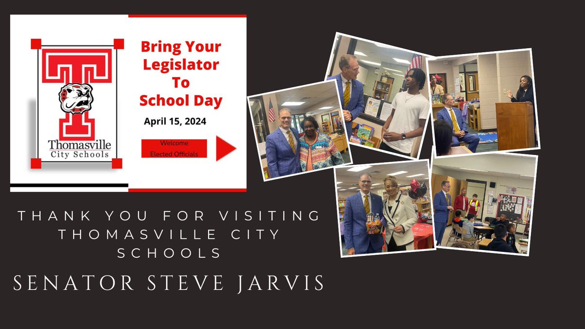 TCS was thrilled to host NC Bring Your Legislator to School Day at Liberty Drive Elementary today with Senator @SteveJarvisNC! We are grateful for our senator's interest in the needs of our district and for his support of our students, staff, and community! #NCGASchoolDay