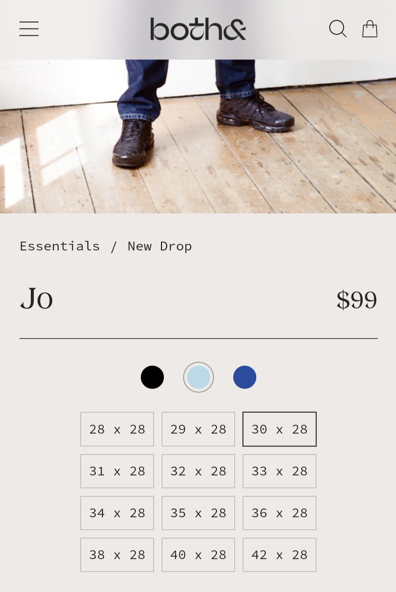 cisgenderhaver's tweet photo. inclusive denim is here!!! also, every trans man is 5'2 and needs a 28 inch length https://t.co/Rc7Epm1OzR