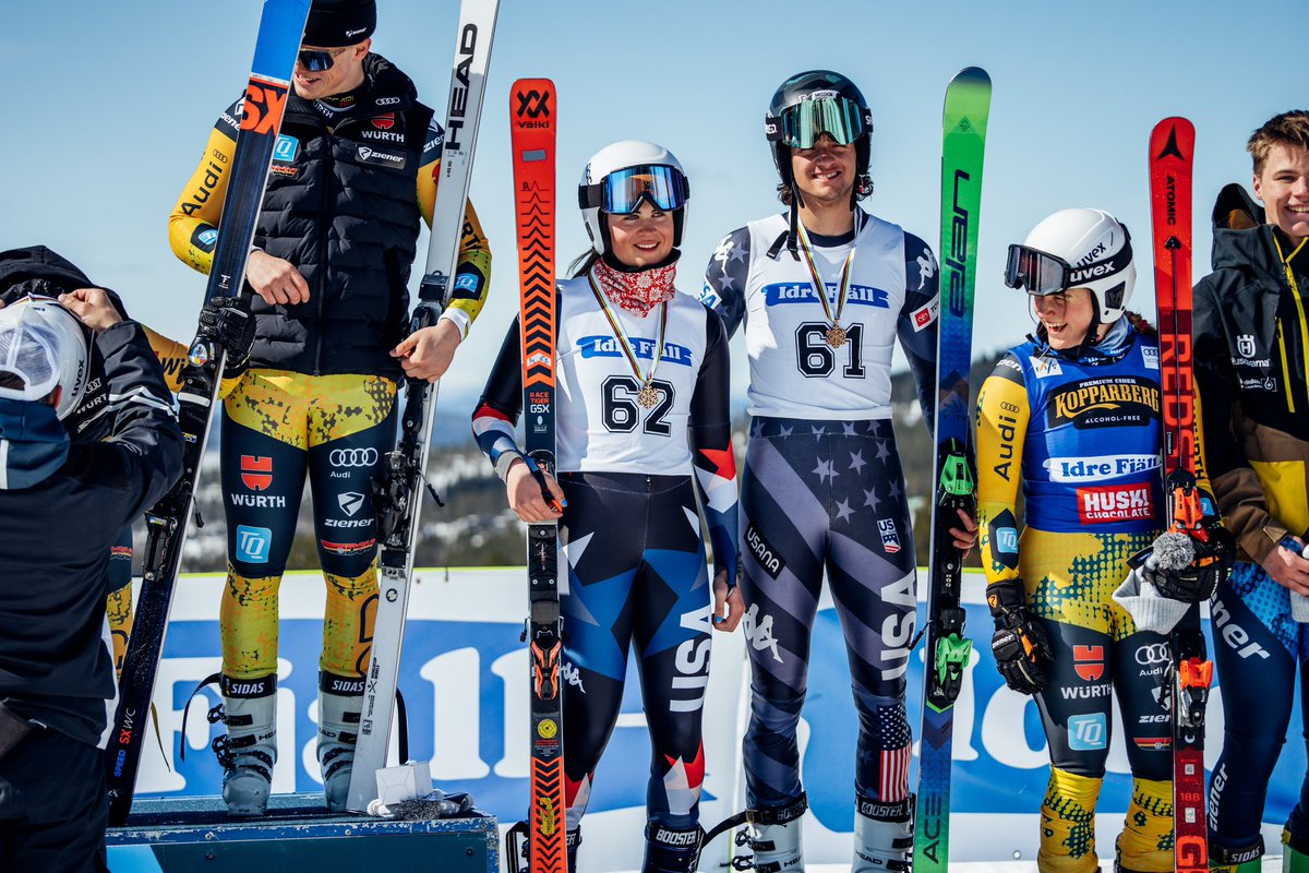 Congratulations to Morgan Shute and Jack Mitchell for their 🥉BRONZE🥉 in the ski cross Junior World Championships team event!!