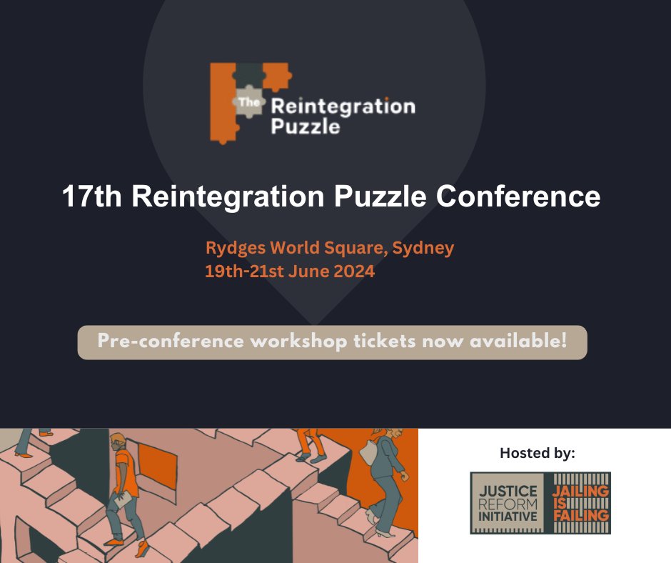 📢 Workshop tickets now available! Community sector workers often face barriers in advocacy and campaigning. Ahead of @ReintPuzzle conference, join a workshop providing concrete advice about key advocacy and campaign strategies. Find out more: loom.ly/uJ7hEQg