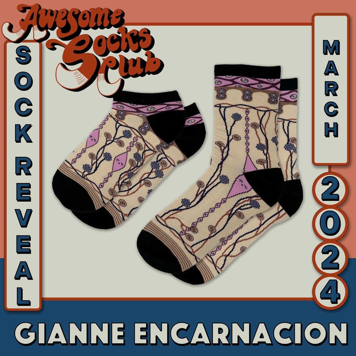 awes0mes0cks's tweet image. You could say that @pngianne socks are a second skin. Thank you to Gianne for introducing us to the wonderful world of science through a gardener&apos;s gaze. Are you wearing your March #awesomesocks right now? Send us a pic, we want to see your sweet kicks.