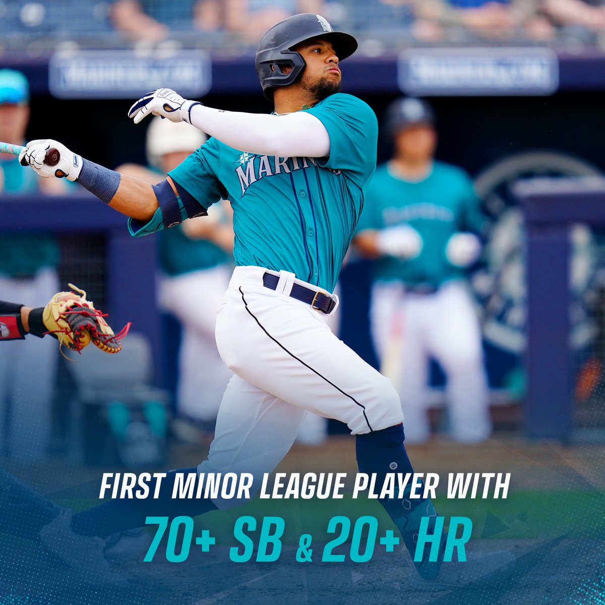 .<a href="/ClaseJonatan/">jonatan clase🇩🇴</a> in 2023 became the first player since minor league stats began being tracked in 1961 with 20+ HR and 70+ SB in the same season.
