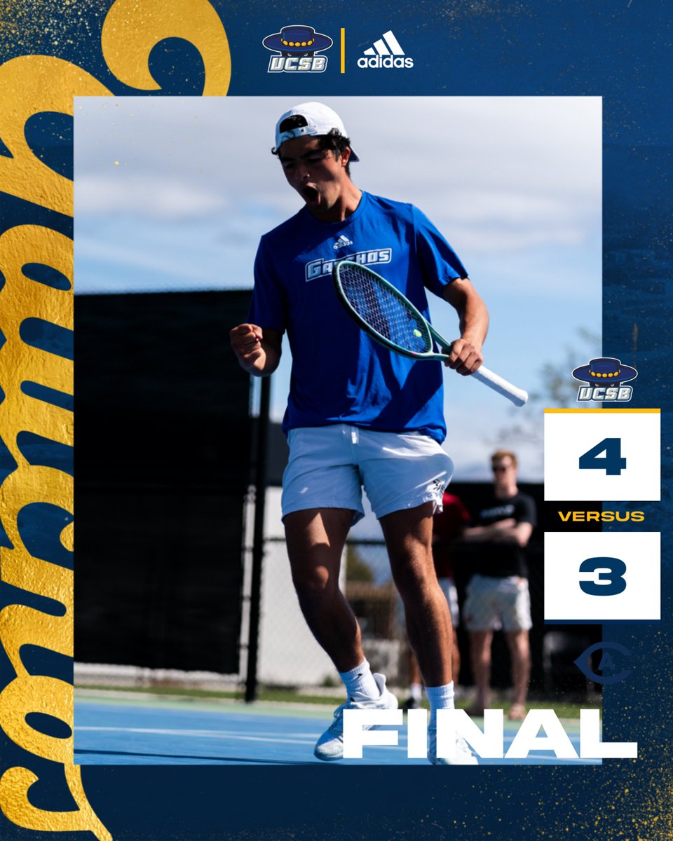 A gutsy performance by Kai Brady in the No. 5 position gets leads to another Gaucho win! #GoGauchos