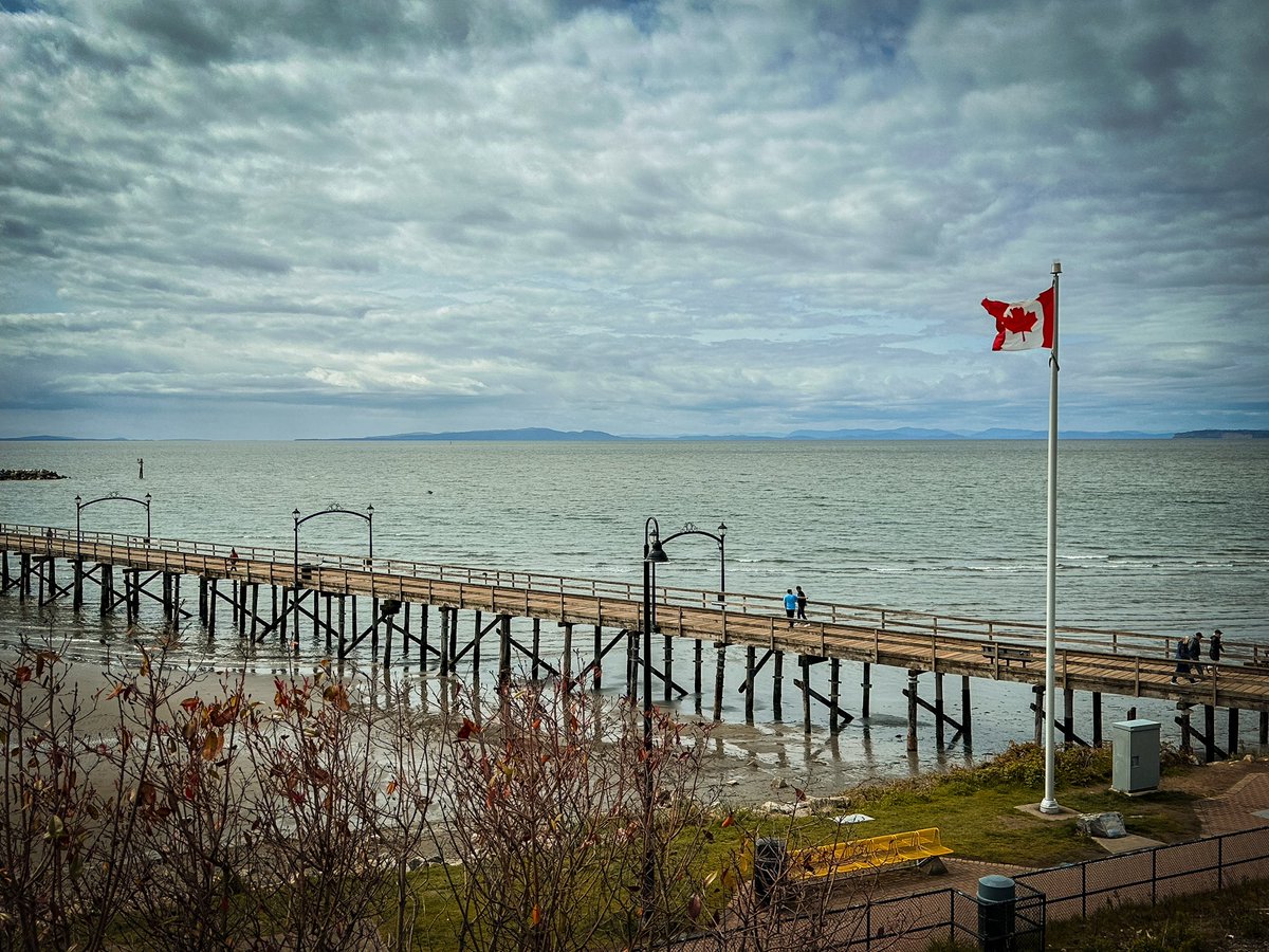 Today at Canada’s longest pier (+ some Expo86 benches)