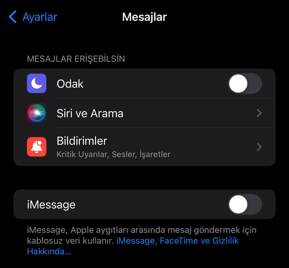 Dostlar acil durum! Kripto para cüzdanı Trust Wallet, iPhone kullanıcılarını Apple'ın mesajlaşma uygulaması iMessage'deki yüksek riskli bir güvenlik açığı konusunda uyardı. iPhone kullanan herkes iMessage özelliğini hemen devre dışı bıraksın. 

Benimde açıkmış hemen kapattım.…