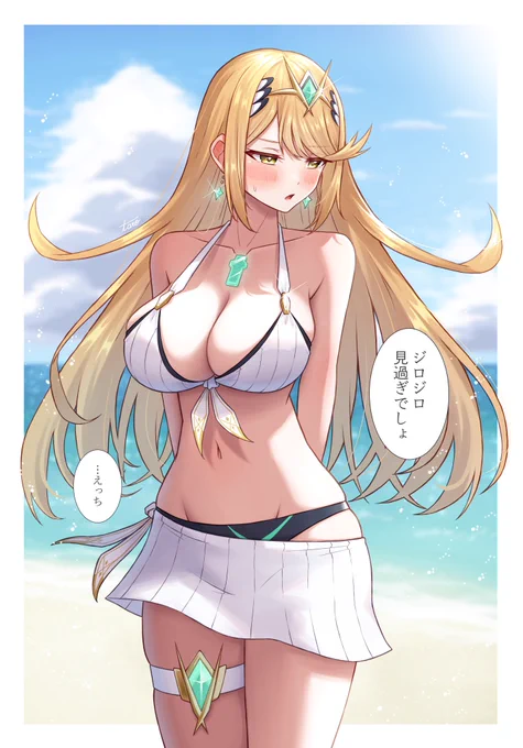 #気温が高いので気が早いが水着絵が見たいヒカリちゃん 