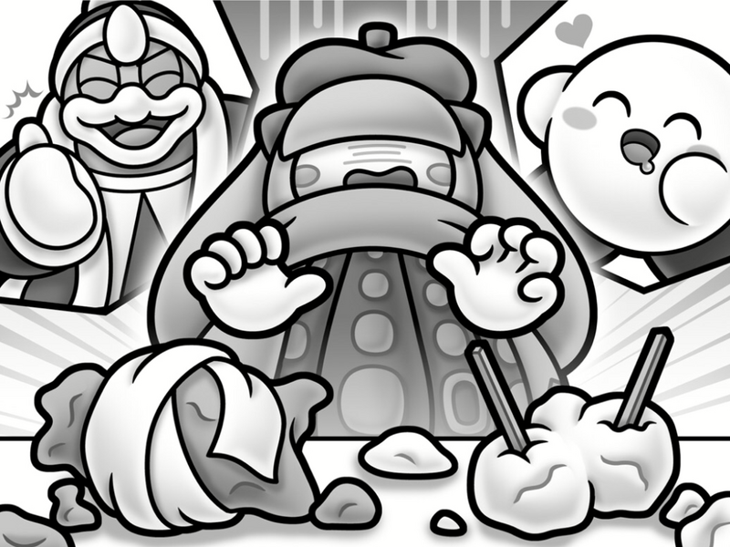 NobodyButChicks's tweet photo. Claycia from Kirby and the Rainbow Curse (2015), has little to no Rule34. https://t.co/guJ1hI4OwK