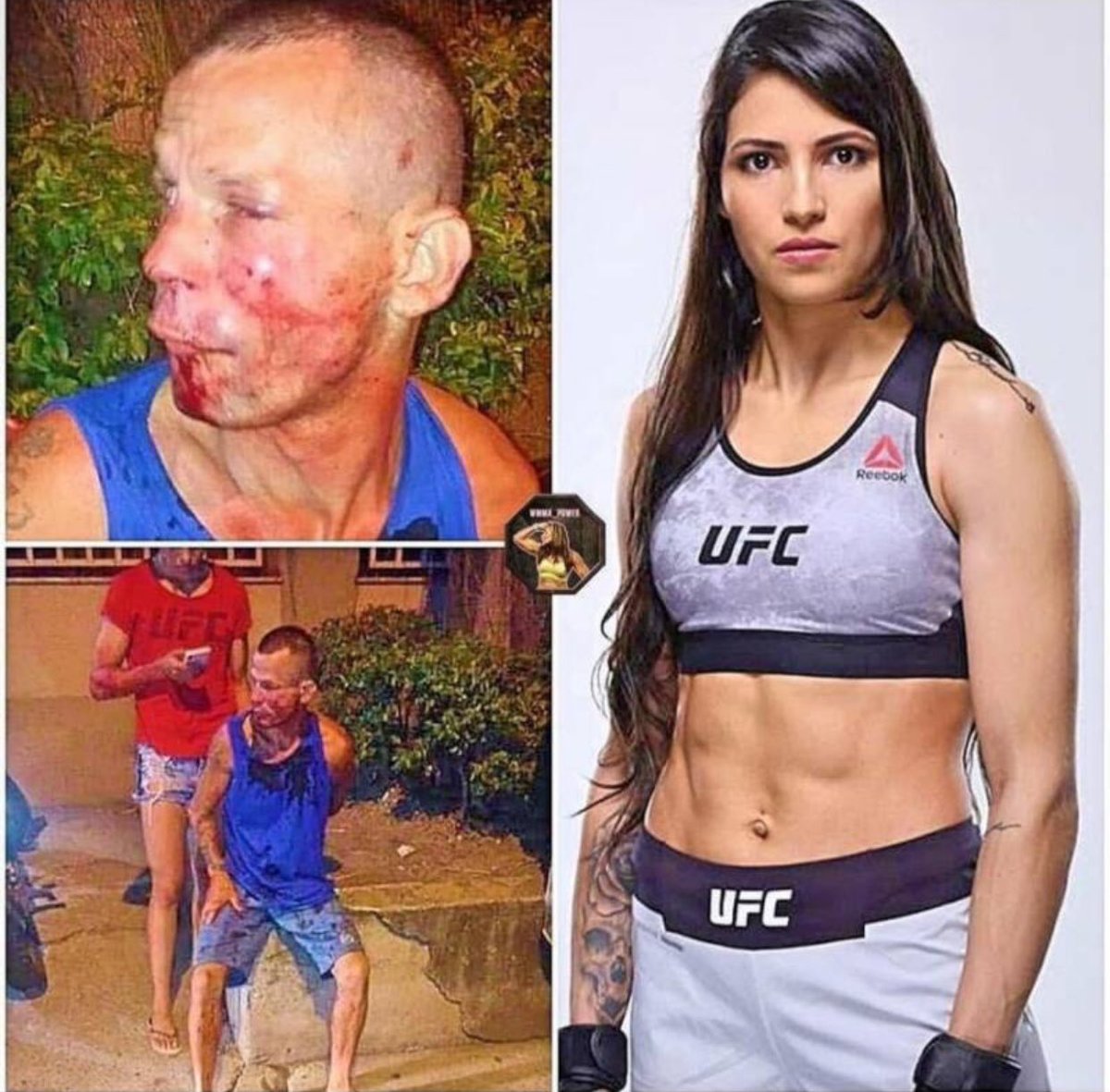 Guy came up to a woman standing outside her house and slapped her. Then demanded all her money. She beat the snot out of him. Now he’s suing for assault? 🙄 🙄 Didn’t realize she was an MMA FIGHTER 🤣 🤣