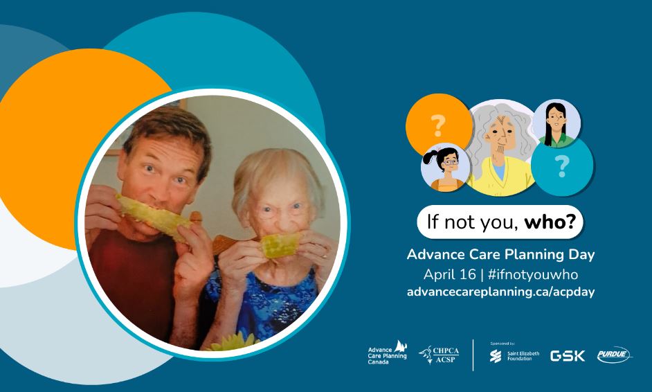April 16th is ADVANCED CARE PLANNING DAY.

For more resources, visit:
advancecareplanning.ca

#ifnotyouwho; #advancecareplanning; #hospicecare; #philipazizcentre ; #emilyshouse