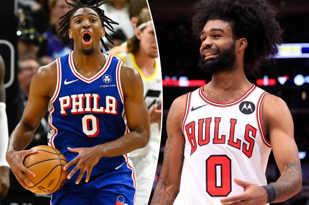 Spicy Take: 🌶️, yall not ready for this but I’m speaking truth here. 

Tyrese Maxey Couldn’t Do What Coby White Did In December. In Terms of ‘Saving’ That Bulls Team Season. 

Maxey Team went From 3rd to 8th When Embiid Got Injured 

Coby Team went From 13th to 9th When Deebo &…