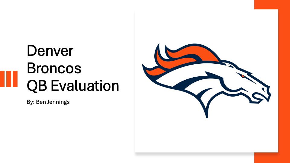 BenLJ_'s tweet photo. Should the @Broncos draft Michael Penix Jr. in the 2024 NFL Draft?

If so, where should he be drafted? 

I took a deep dive into the Washington QB’s college stats and injuries and give my take 🧵🏈 https://t.co/ceENSRjK1h