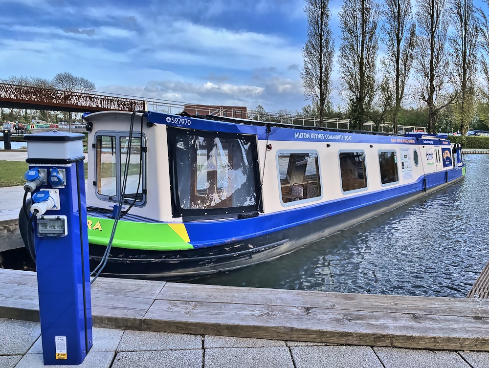The Electra Community Boat's spring/summer season starts this Thursday, and some dates in April are already sold out. Take a look at the range of cruises available, including yummy foodie options (including cream teas and fish suppers) at: bmkwaterway.org/electra/