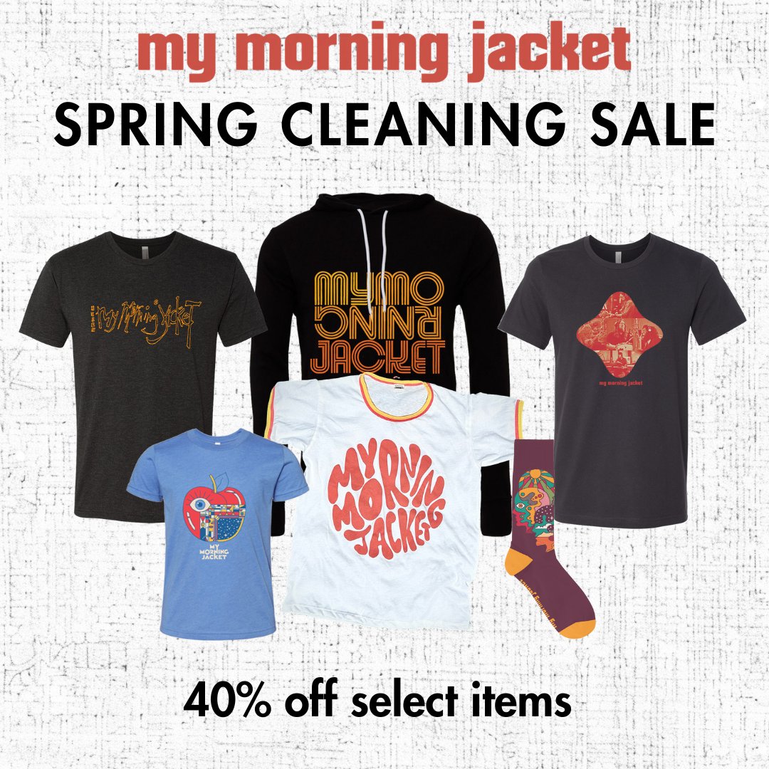 It's that time of year… Check out our Spring Cleaning Sale, which runs today through Friday, for 40% off select items. lnk.to/mmjshop