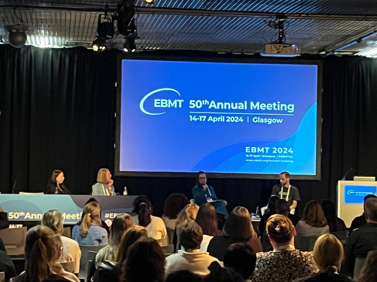 Thank you @michellekenyon5 and @mariejones79 for the platform today for @DanielYeates1 to share his experience of living with chronic Gvhd and the unseen impact. A hugely Powerful session. #EBMT2024