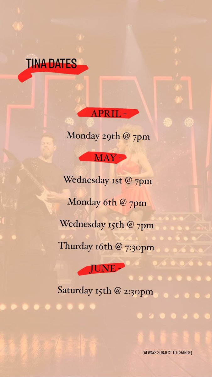 ZaraMacIntosh_'s tweet image. TINA DATES ♥️