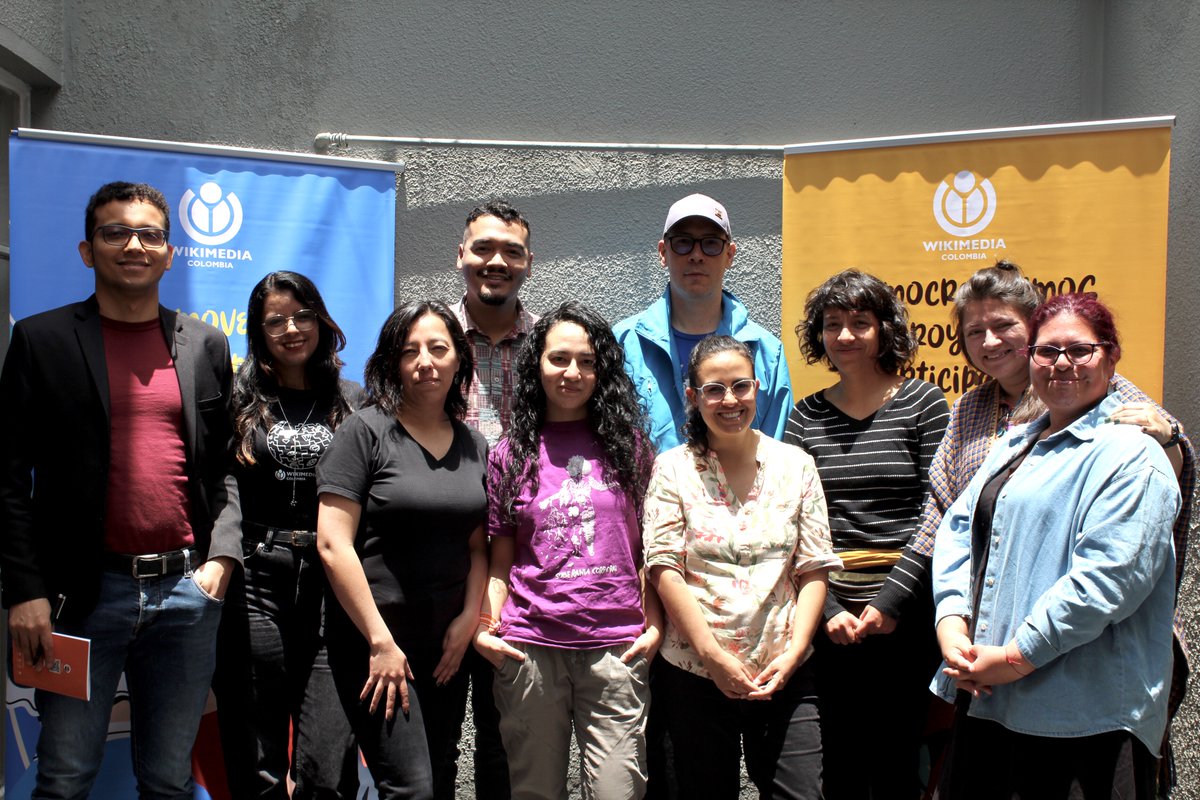 Wikimedia Colombia tweet media