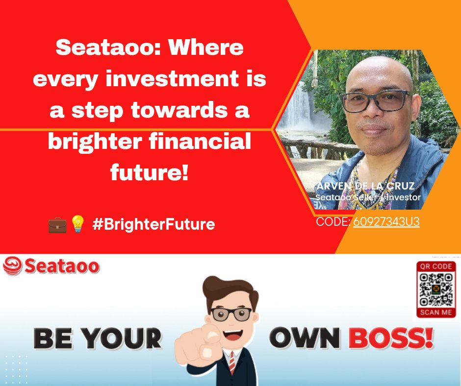 Seataoo: where every inveatment is a step towards a birghter financial future!
#BrighterFuture #Seataoo