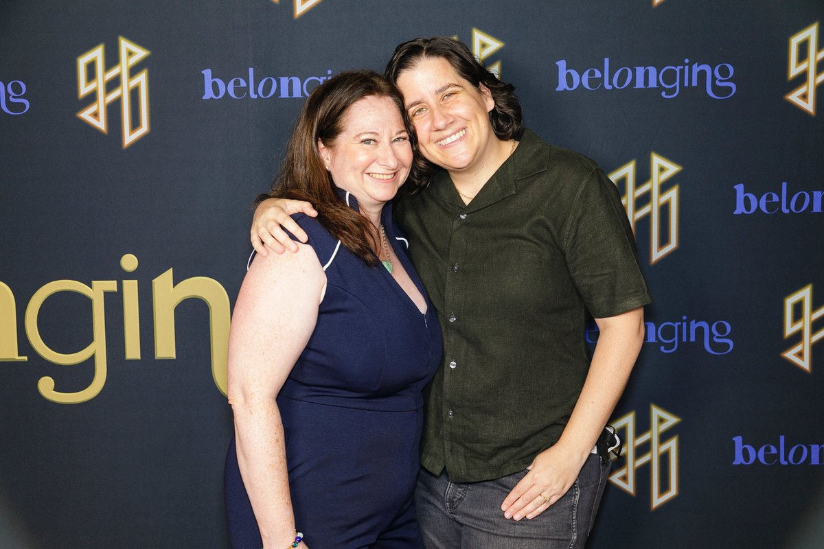 ericgouldbear's tweet image. Nikki Levy (Producer) with Scarlett Davis at the Apple TV premiere of #BelongingTheSeries

📸: Matt Stasi
