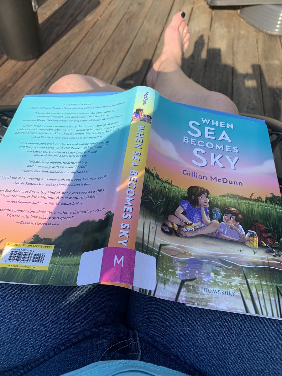 Afternoon back porch reading is back! This book has me hooked!