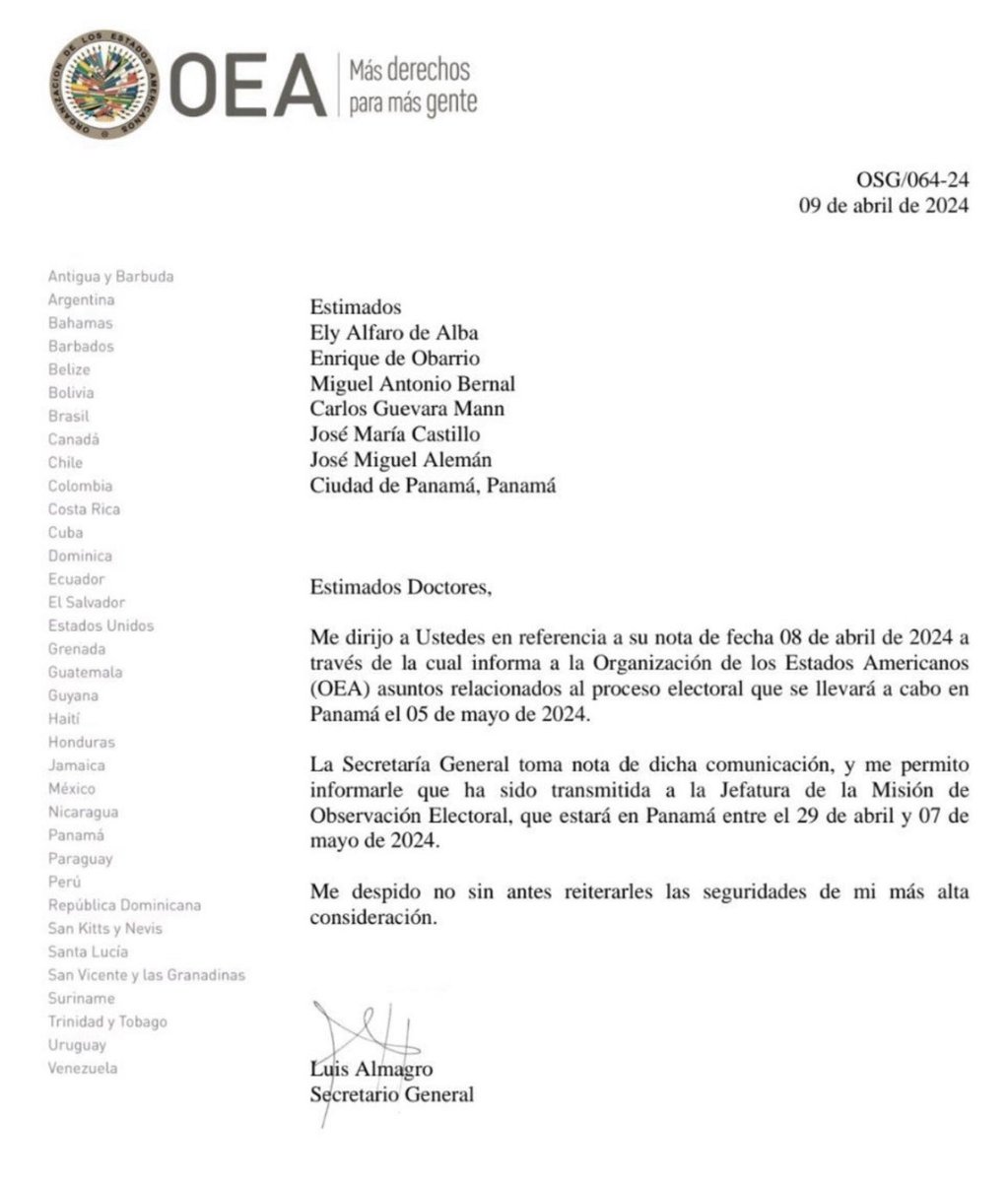 Ojo con la trampa planeada para el 29 de abril que quieren hacer con la inhabilitación de JR Mulino. Panamá no aguanta eso. Lo veremos si declaran sesión permanente que es ilegal.