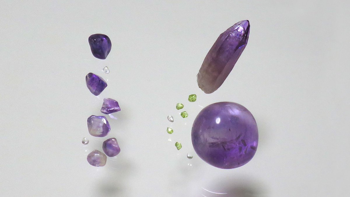 amethyst, peridot, etc.