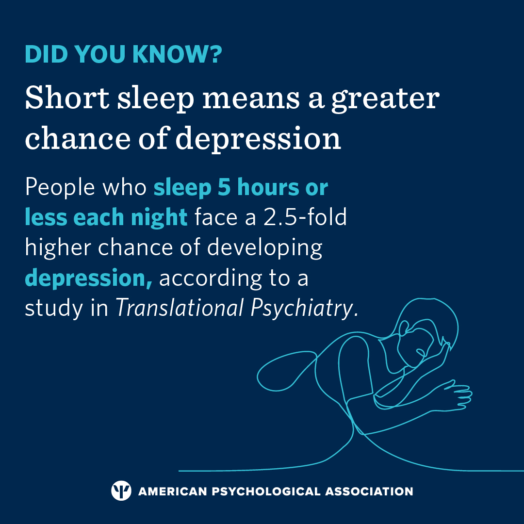 📣 @APA: Building better #sleep habits can boost both your physical and mental health. Not sure where to start? Experts recommend setting a regular bedtime and sticking to it—even on the weekends. Learn more: at.apa.org/6e1445