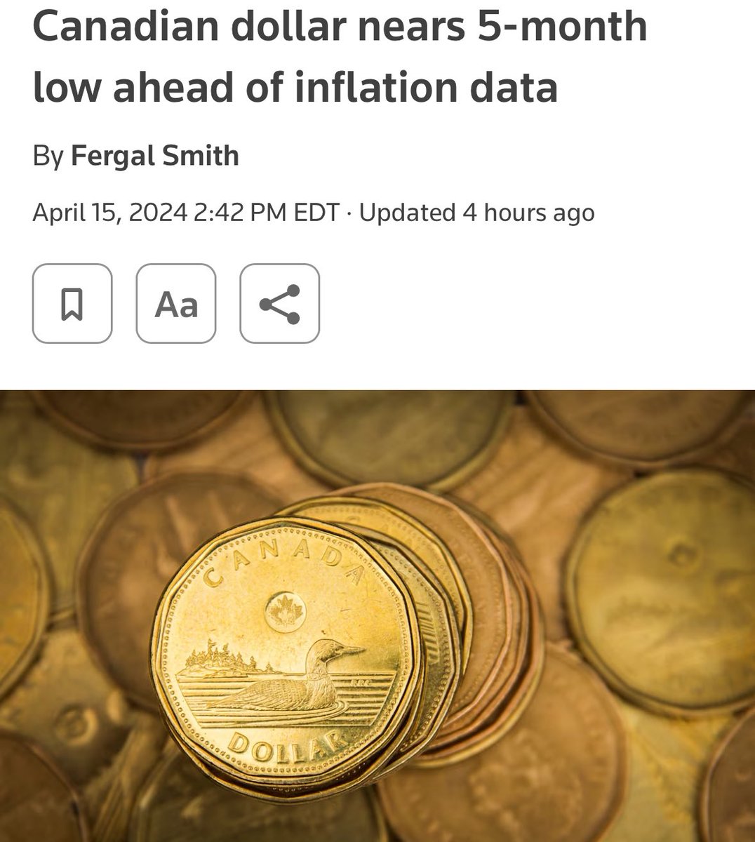 🇨🇦Canadian dollar being decimated under Trudeau.🤦🏻‍♂️ Will it get worse?🤔