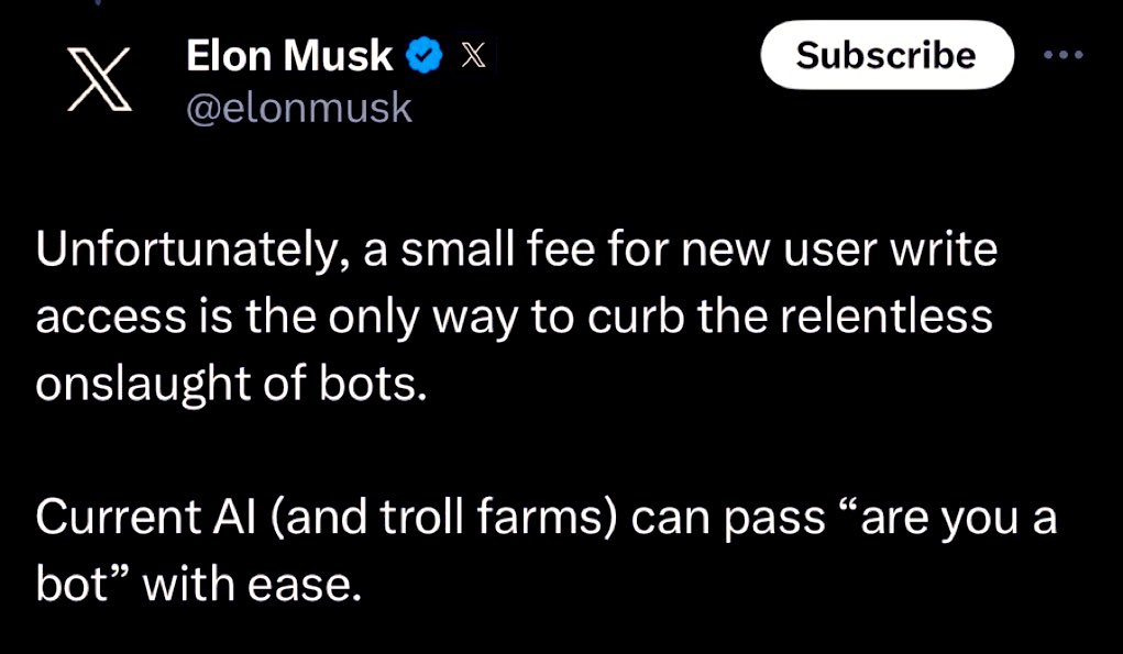 Dude claims he’s smart enough to put a chip in our brains and colonize Mars…but he can’t get rid of porn bots for free. 🙄