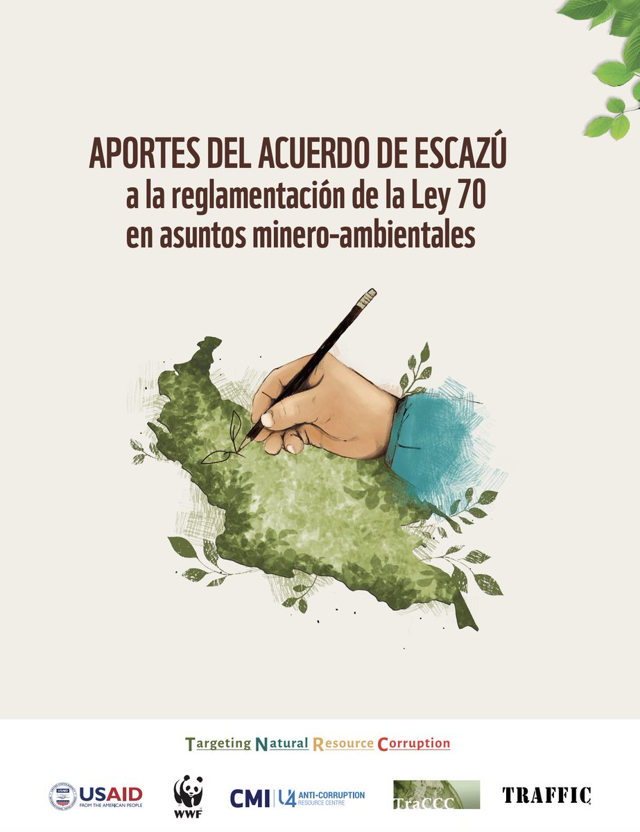 Con el mayor gusto les comparto este estudio que tuve el honor de liderar:

"Aportes del Acuerdo de Escazú a la reglamentación de la Ley 70 en asuntos minero-ambientales"

wwflac.awsassets.panda.org/downloads/apor…

Les cuento un poco cómo se hizo y los principales aportes 🧵