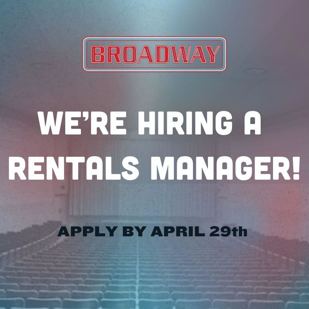 We are hiring a Rentals Manager! Apply by heading to our website: shorturl.at/ryIL0 Position Start Date: Early May 2024 Application deadline: April 29th, 2024, 5pm