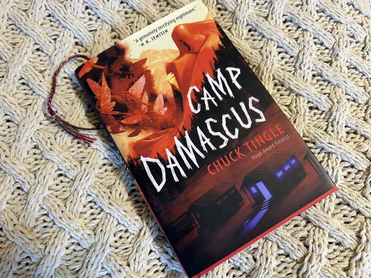ShawnTWrites's tweet photo. Finished #reading #campdamascus by #chucktingle — conversion-therapy-camp #horror with some horrifying twists! 😳😳😳 Such a fun #read! #tornightfire #book #bookcommunity #writingcommunity #readingcommunity https://t.co/5PeLB0QLN7