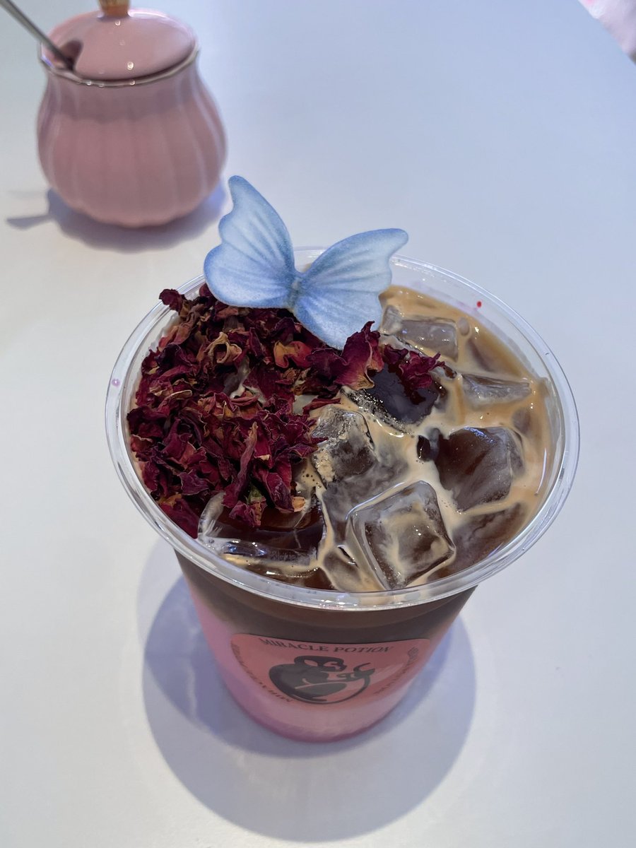 miracle tea experience ☕️🦋🌸💕