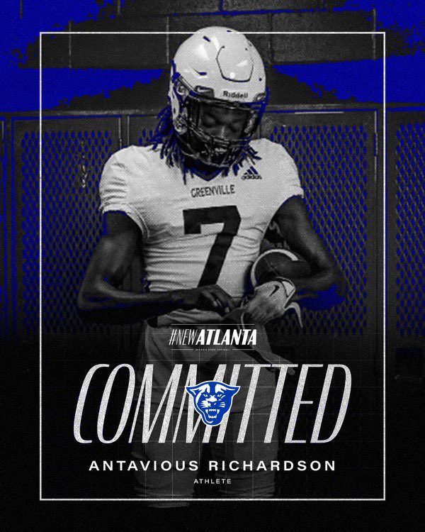 #AGTG After a great spring game visit, I am blessed to receive my second d1 offer from Georgia State University🔵⚪️ an which I’ll also be committing too @DellMcGee @CoachStoneO @Greenville_FB @RecruitGeorgia @RustyMansell_