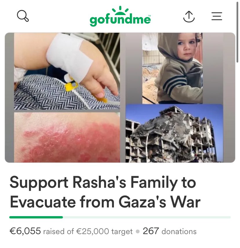 Can we reach 7000€ by the end of this week ?! Can u support my family friends?! ‼️Please comment with anything, even a dot if u can see my post 🙏 🆘Share widely and SAVE LIVES 🤍 U CAN DO IT 🥺🙏 love all of u my supporters ❤️ ⬇️⬇️ gofund.me/5bbc9b8b