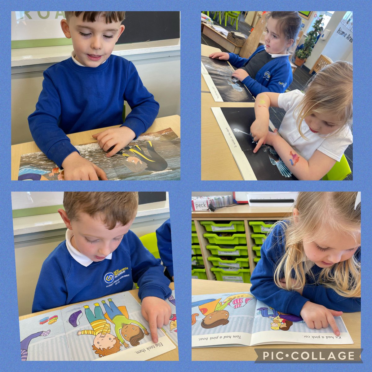 Day 1 of summer term @NewSilksAcademy and the children were confident blending the words, recognising the digraphs and trigraphs and also recognising the tricky words. Fantastic reading 📚 @LettersSounds